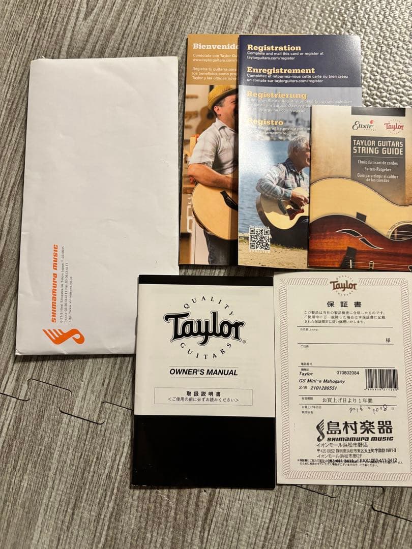 Taylor gs mini エレアコ