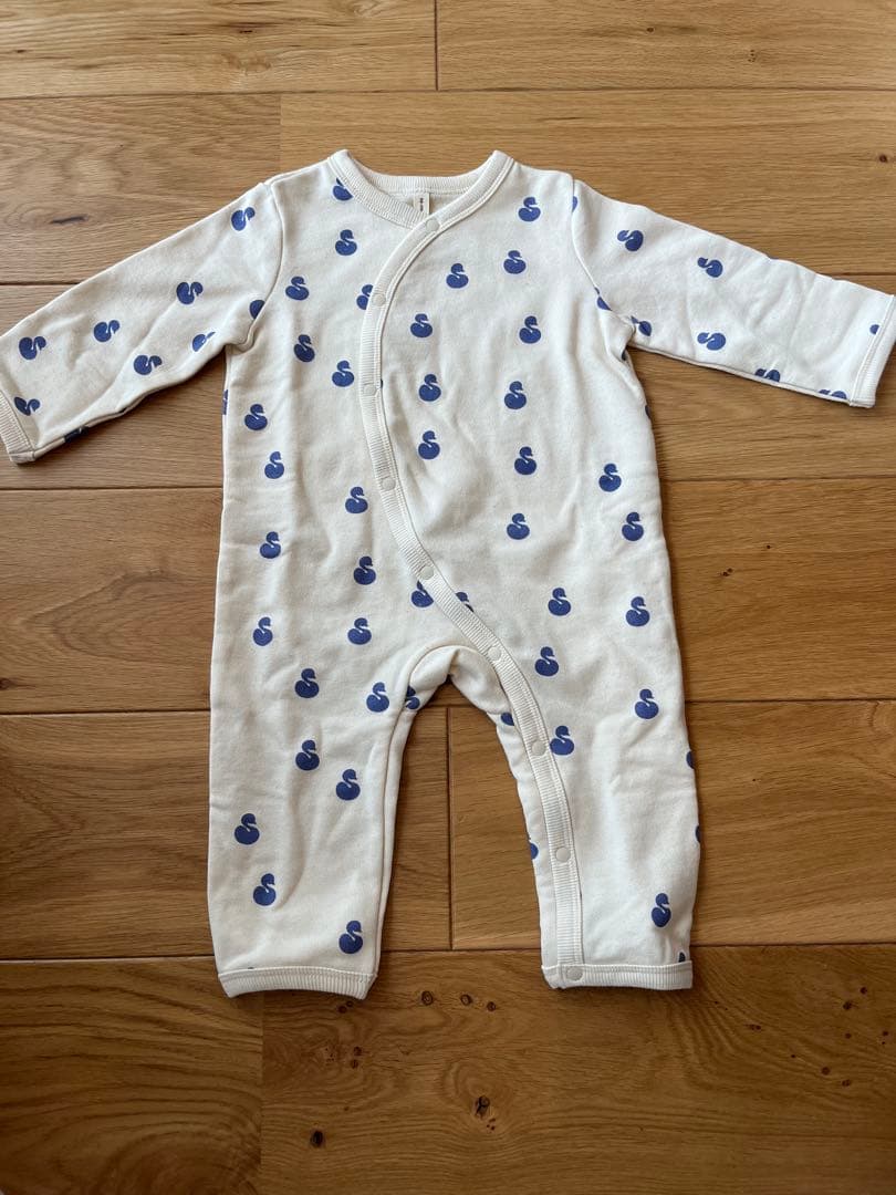 melted butter スワン　カバーオール