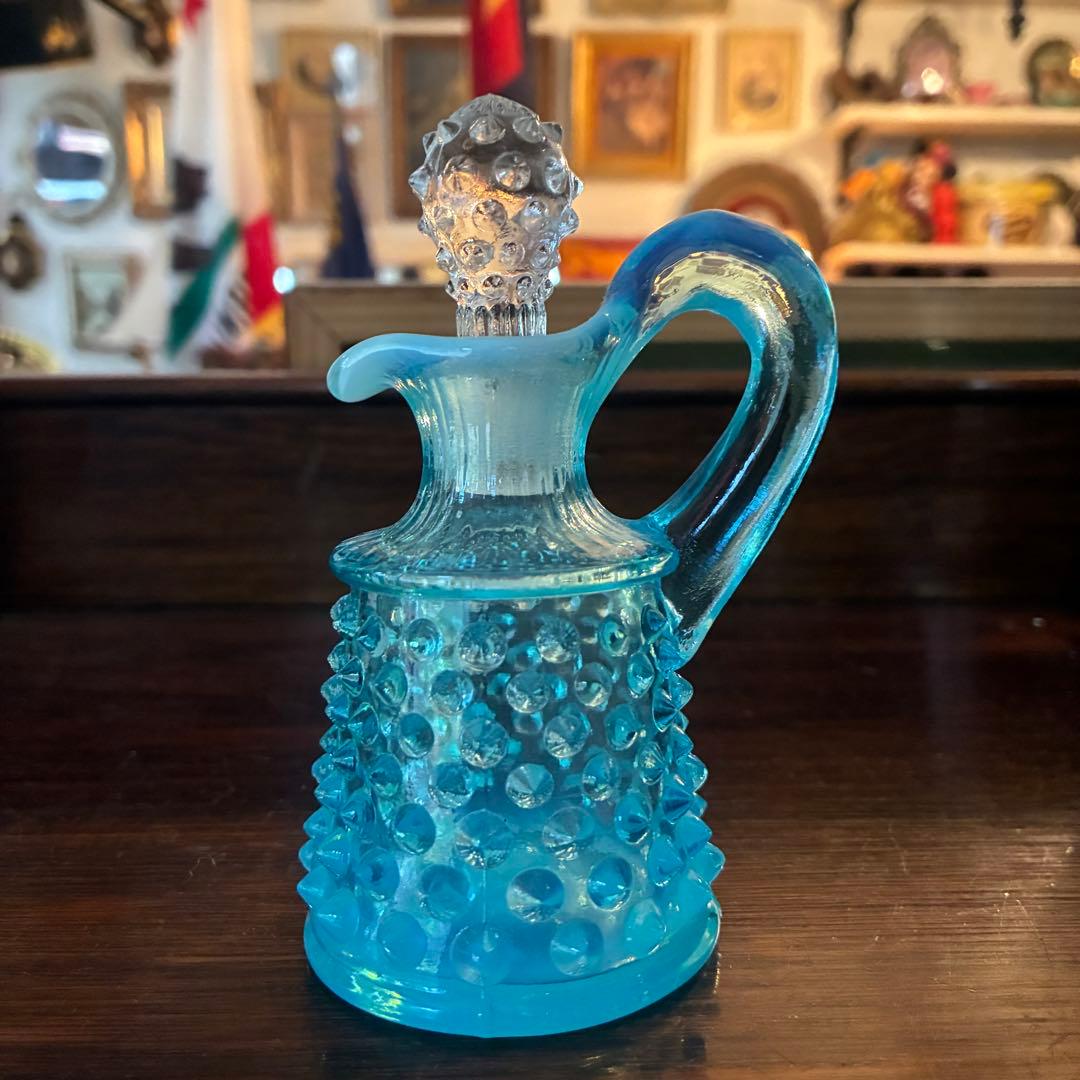 希少品！50s〜オールドフェントンFentonブルーオパールセント　アンティーク