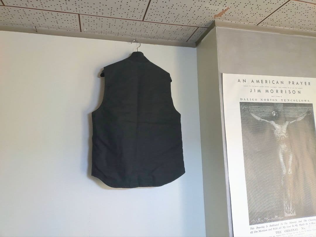 ❒Carhartt ダックベスト【 黒】✨USED美品❴メキ製旧タグ❵