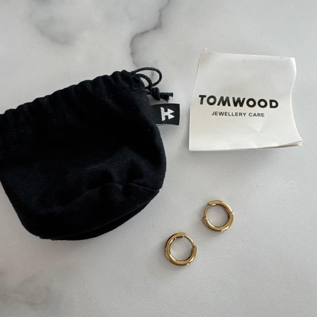 トムウッド　TOMWOOD クラッシックフープピアス　ゴールド