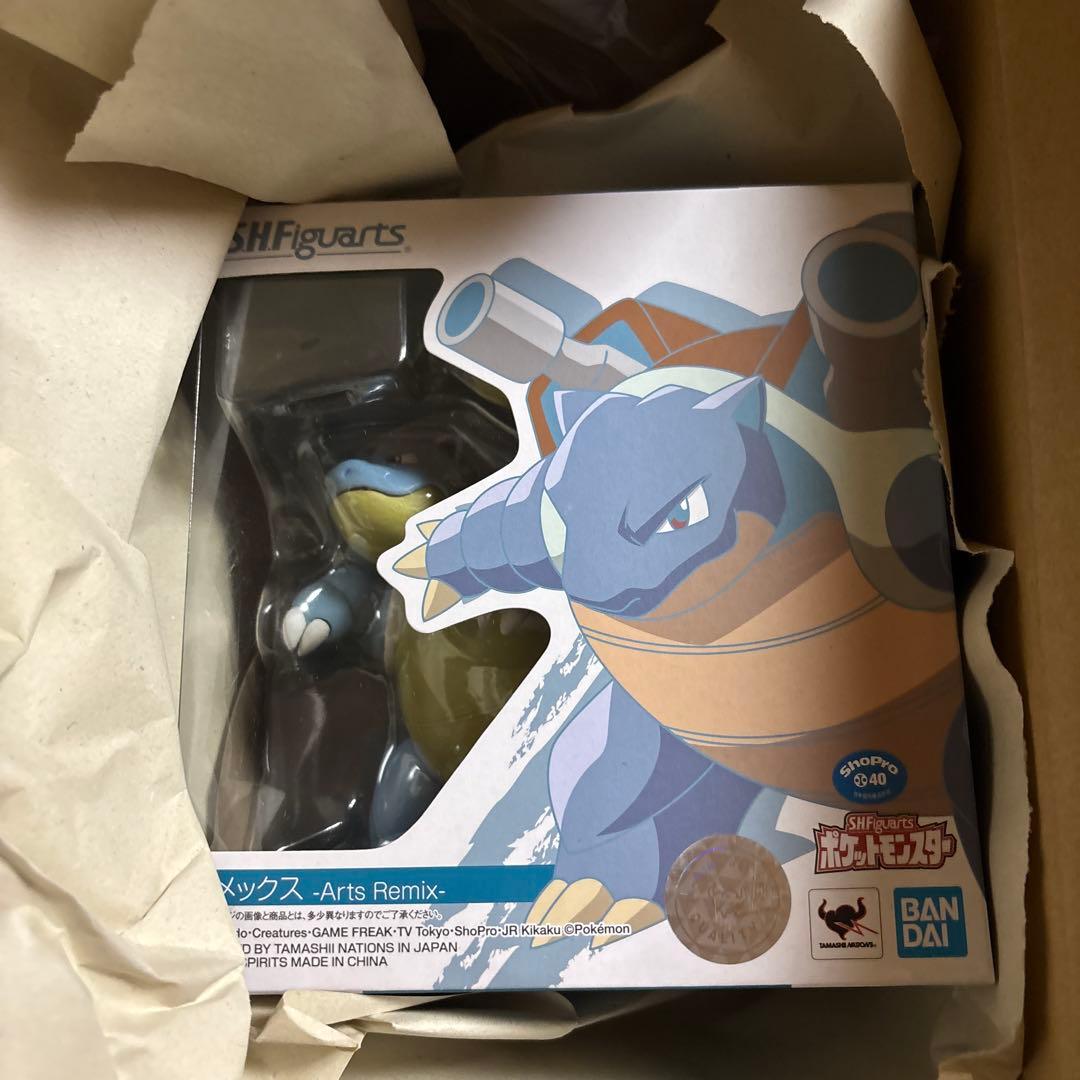 S.H.Figuarts　カメックス　 ポケットモンスター　フィギュア