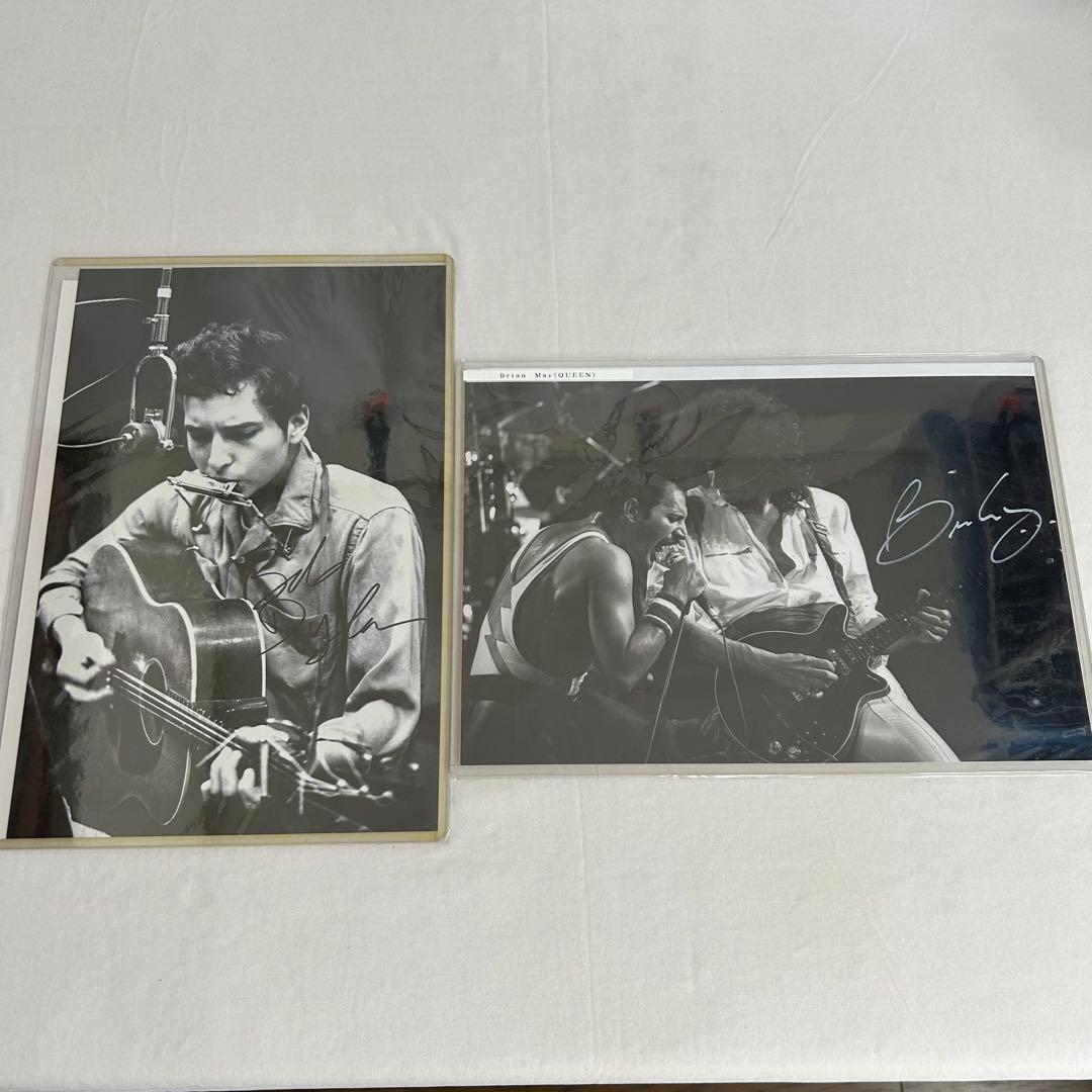 クイーン ブライアンメイ 直筆サイン 証明書付 セット