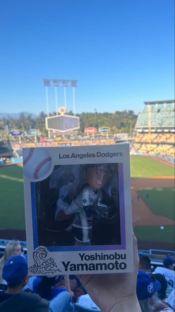 Yoshinobu Yamamoto 山本由伸 ボブルヘッド