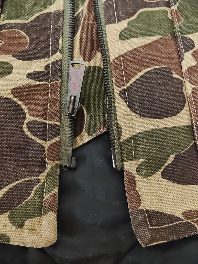 カーハート カモフラージュ ベスト ヴィンテージ USA 80s