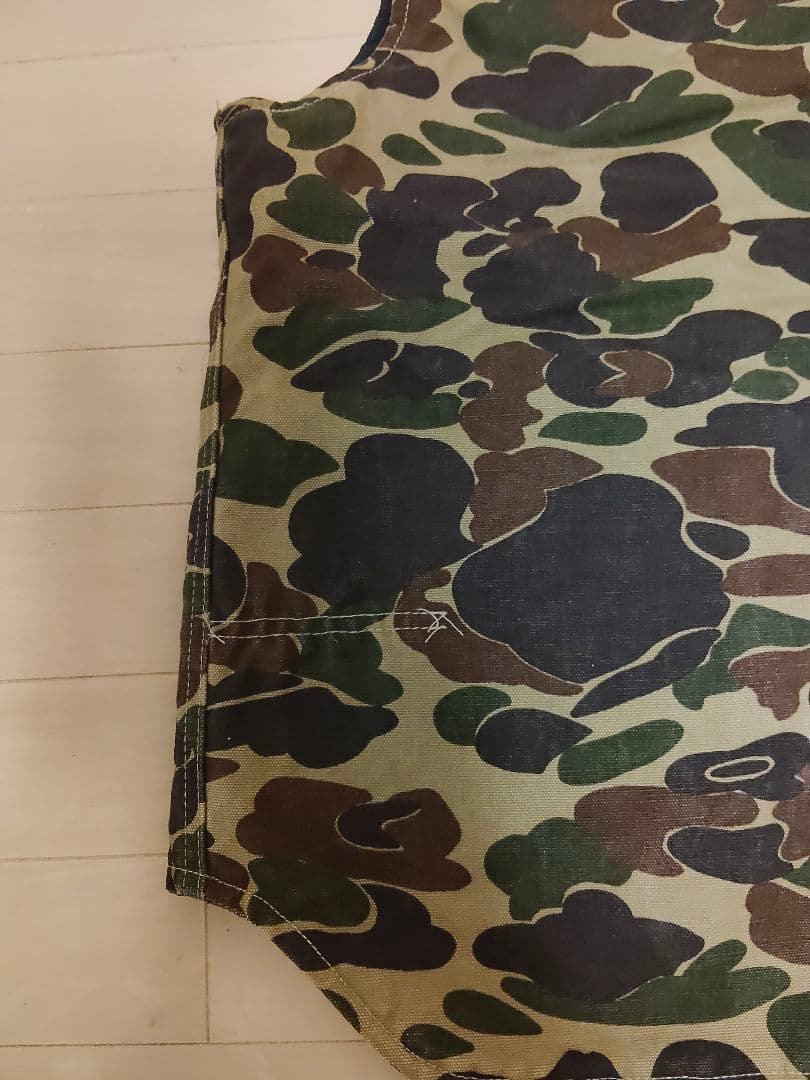 カーハート カモフラージュ ベスト ヴィンテージ USA 80s