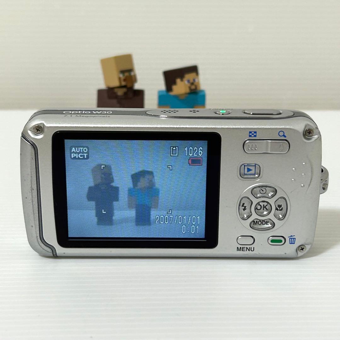 PENTAX Optio W30 コンパクトデジタルカメラ 箱・付属品付き