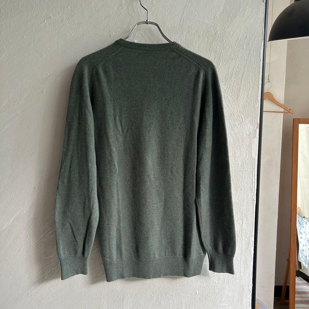 70S Cashmere by Pringle Vネック カシミヤニット