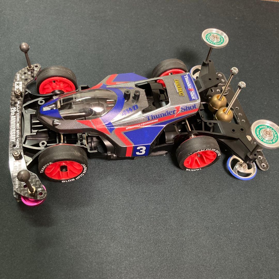 ミニ四駆 グレードアップパーツ改造済Thunder Shot