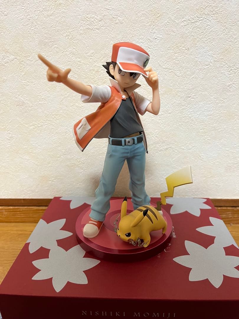 ポケモン レッド with ピカチュウ 1/8フィギュア コトブキヤ