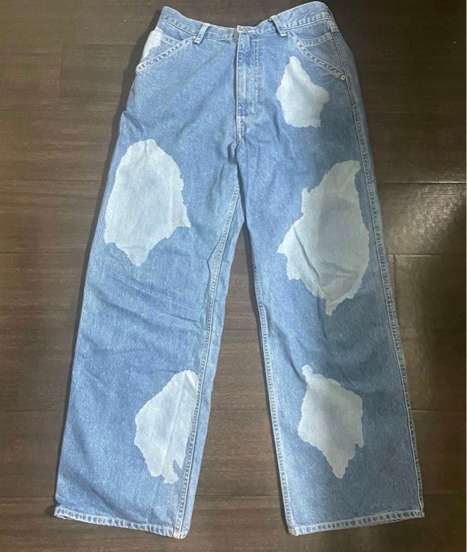 パンツ ENCOMING SPOTTED DENIM TROUSER