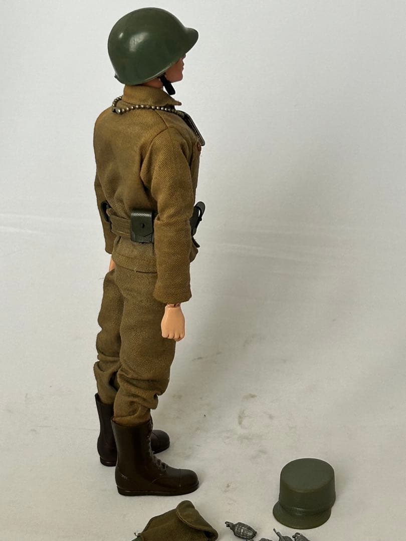 ビンテージGIジョー　1964 アクションソルジャーセット②元箱付き　ハスブロ