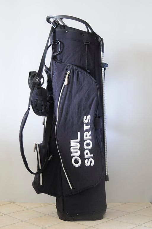 ゴルフキャディーバッグ　OUUL SPORTS 紺色　9inc