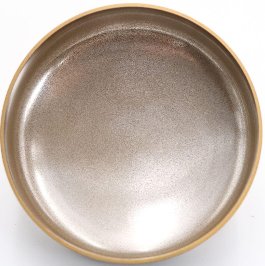 平安 雄斎作 鳳凰金蒔絵 平棗 内銀溜塗 茶道具 共箱　SV599　NT9