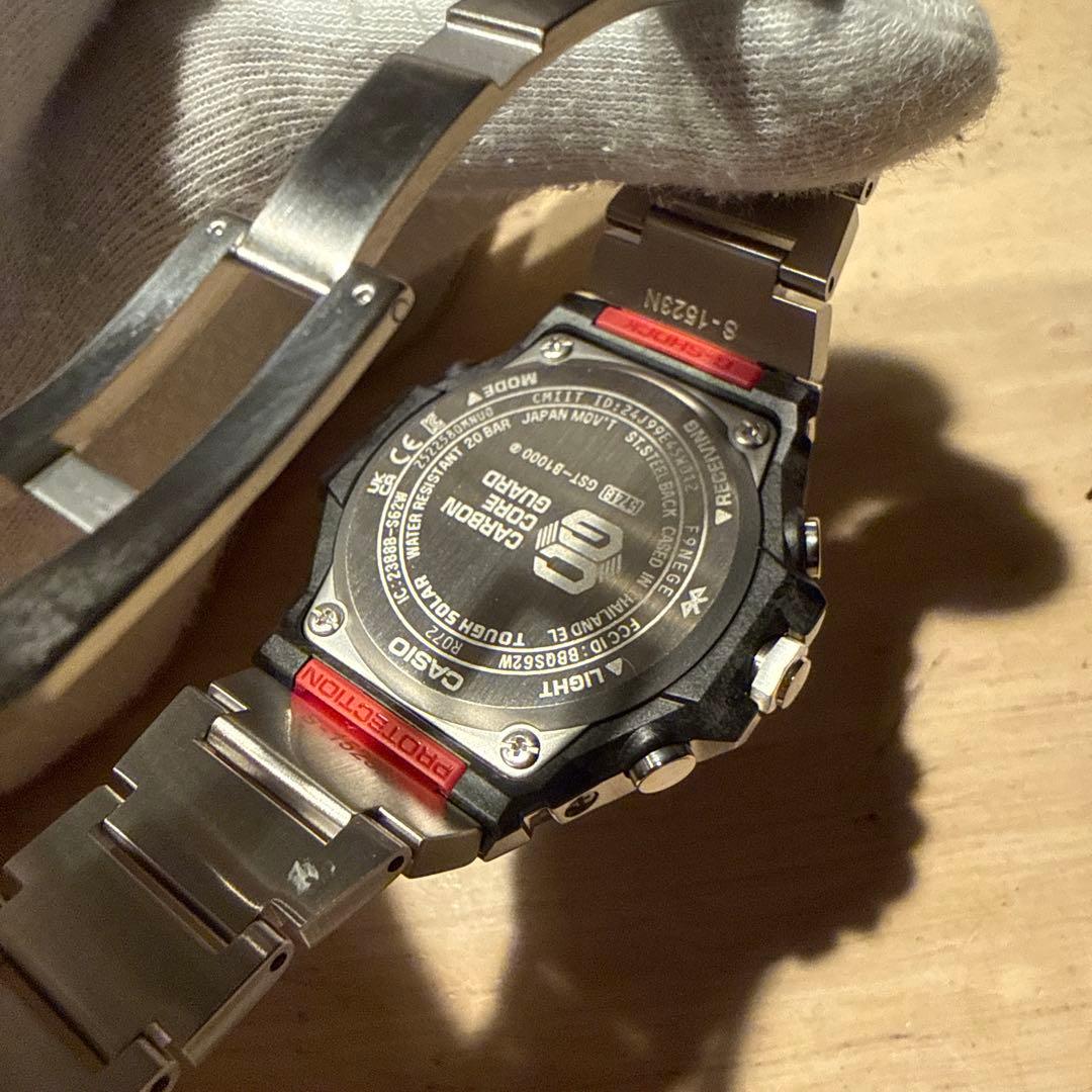 G-SHOCK GST-B1000D-1AJF メンズ ブラック