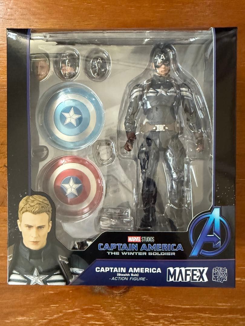 mafex キャプテンアメリカ ステルススーツ