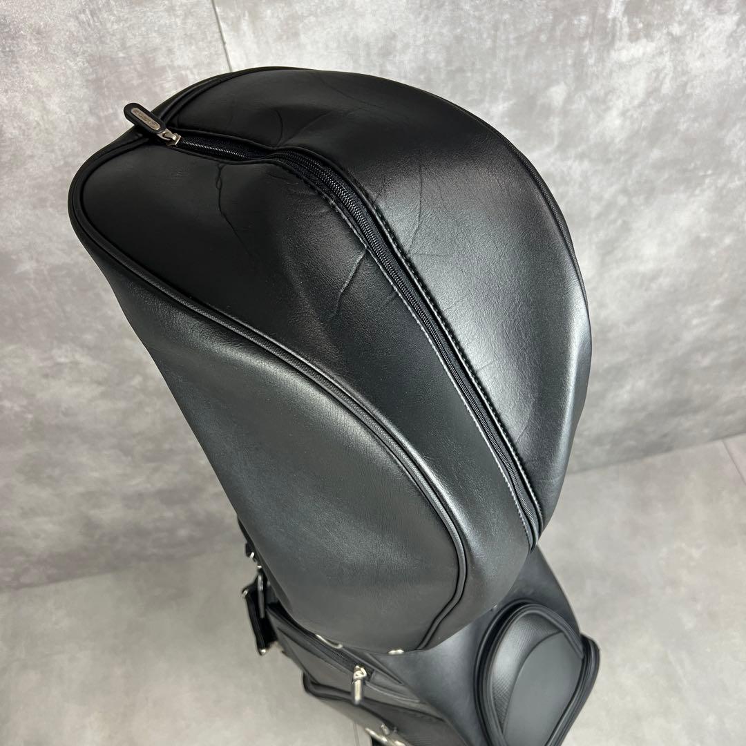 人気　レクサス　キャディバッグ　カート式　8分割　3点式ショルダーベルト