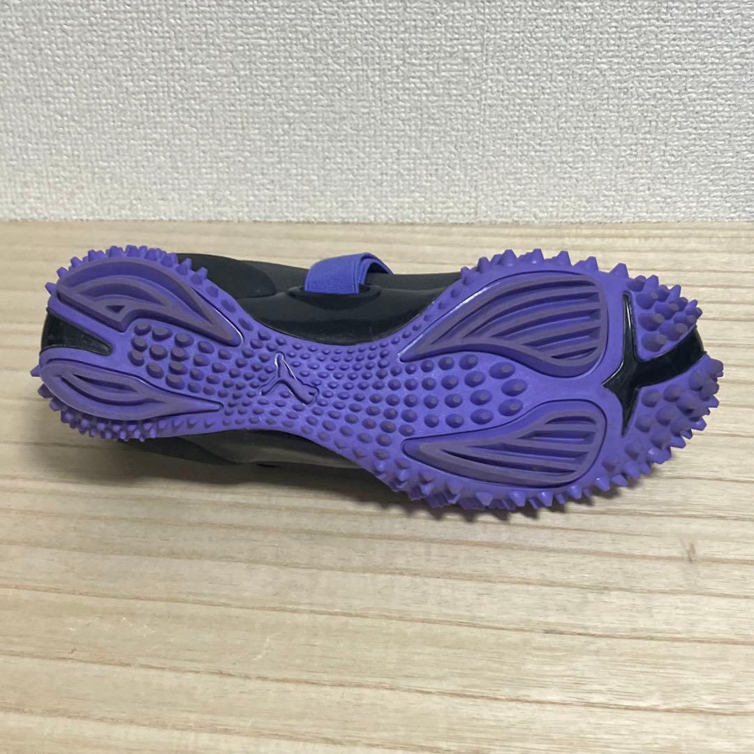 ほぼ新品 PUMA MOSTRO FEY LAUNCH 黒/紫 24.5cm