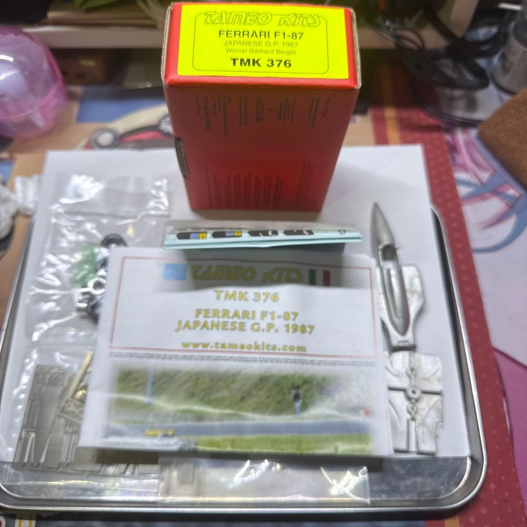 タメオ1/43スケール「フェラーリ312B3 ダッチGP 1974 TMK355