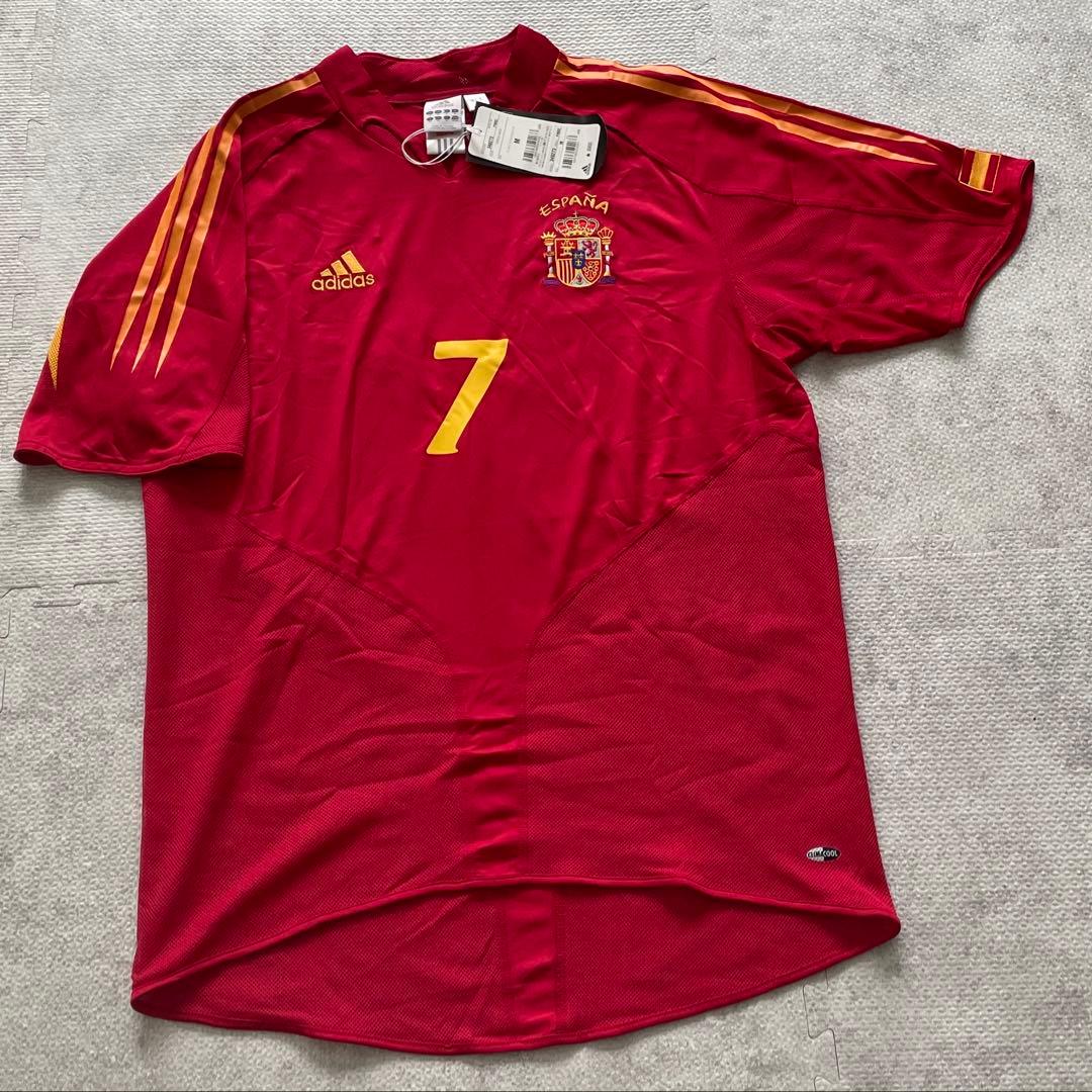 【デッドストック・希少】2004年ユーロスペイン代表ホームユニフォームラウル7L