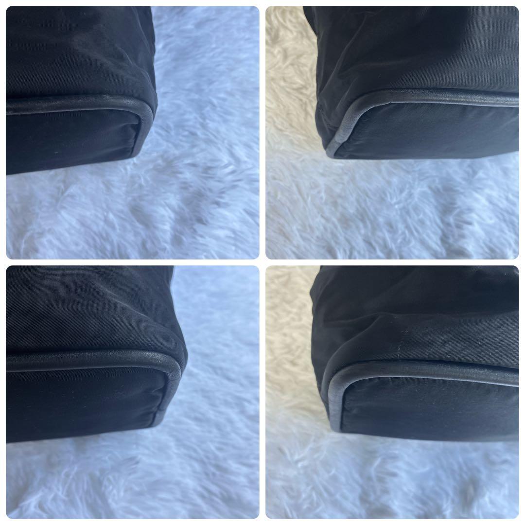 美品✨セリーヌ　黒 ナイロン ショルダーバッグ