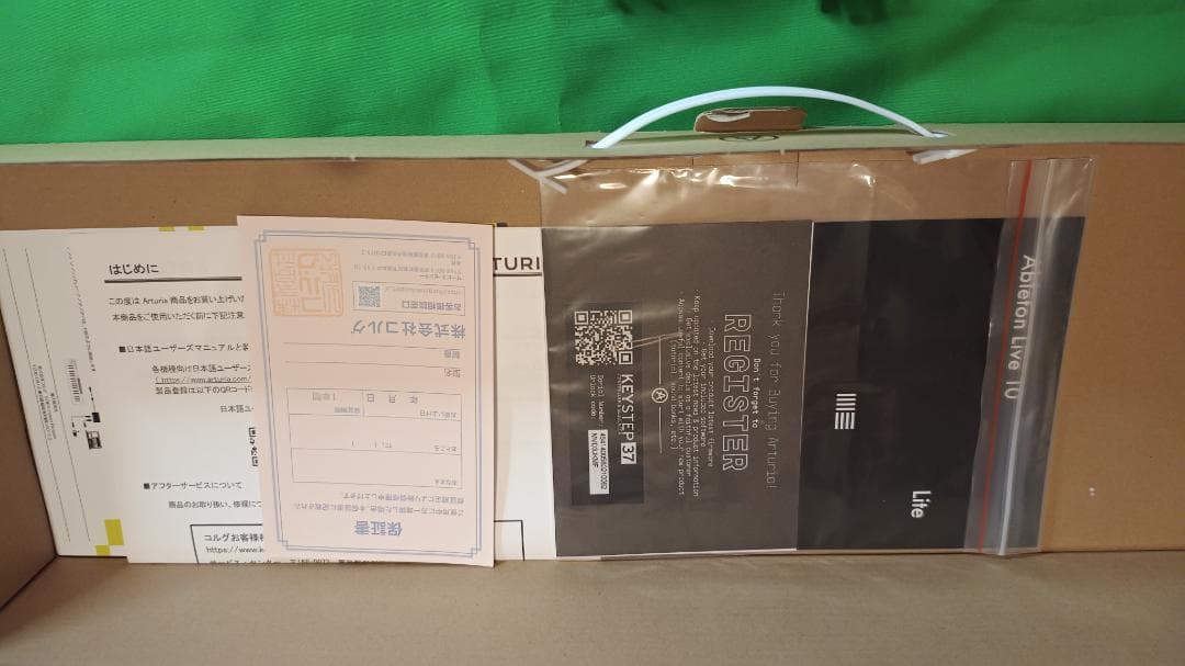 【美品MIDI鍵盤】 KeyStep 37／Arturia 【シーケンサー機能】