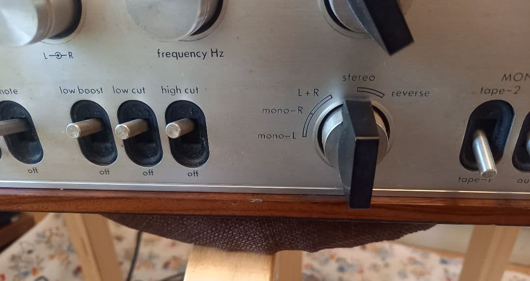 LUXMAN 505X ソリッドステートアンプ 作動品