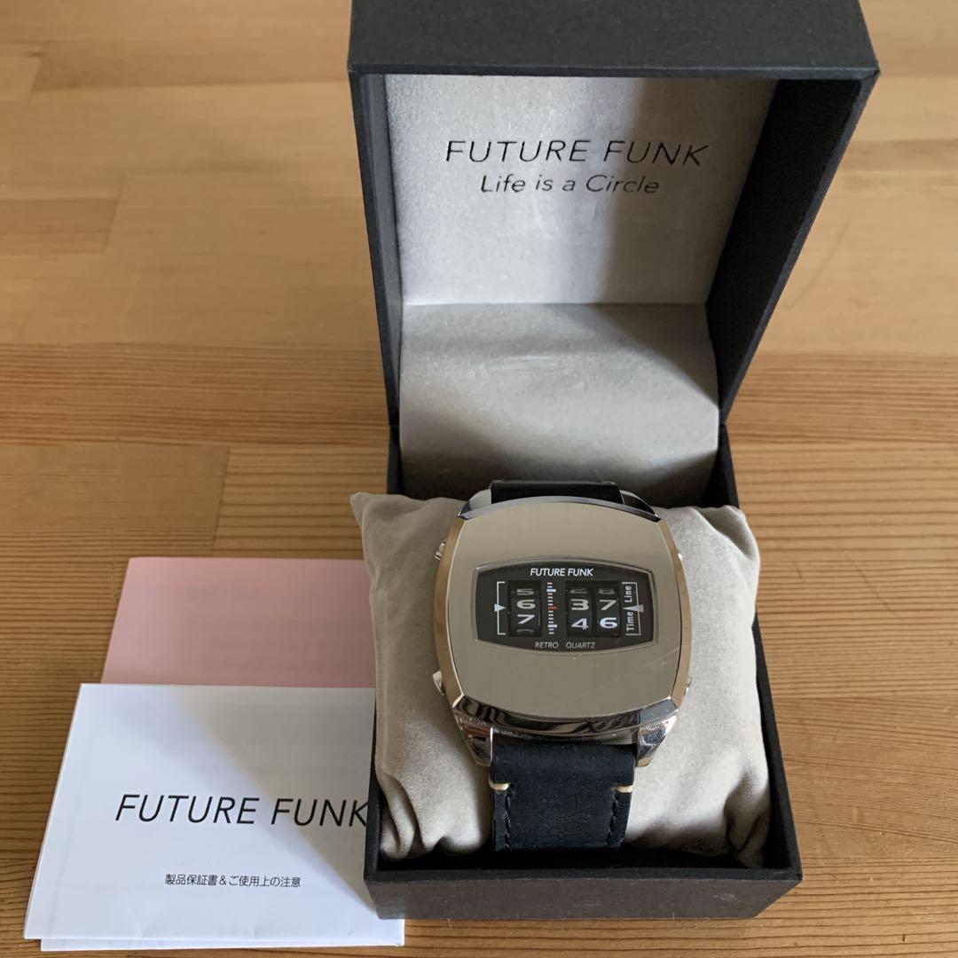 FUTURE FUNK 腕時計　FF101 シルバー　フューチャーファンク