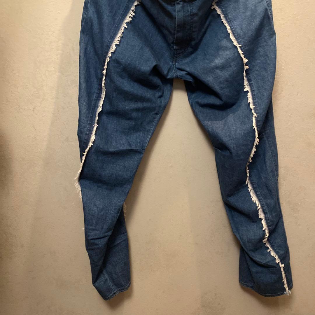 S'YTE ヨウジヤマモト　8OZ デニムオープンショルダーシャツ　パンツ