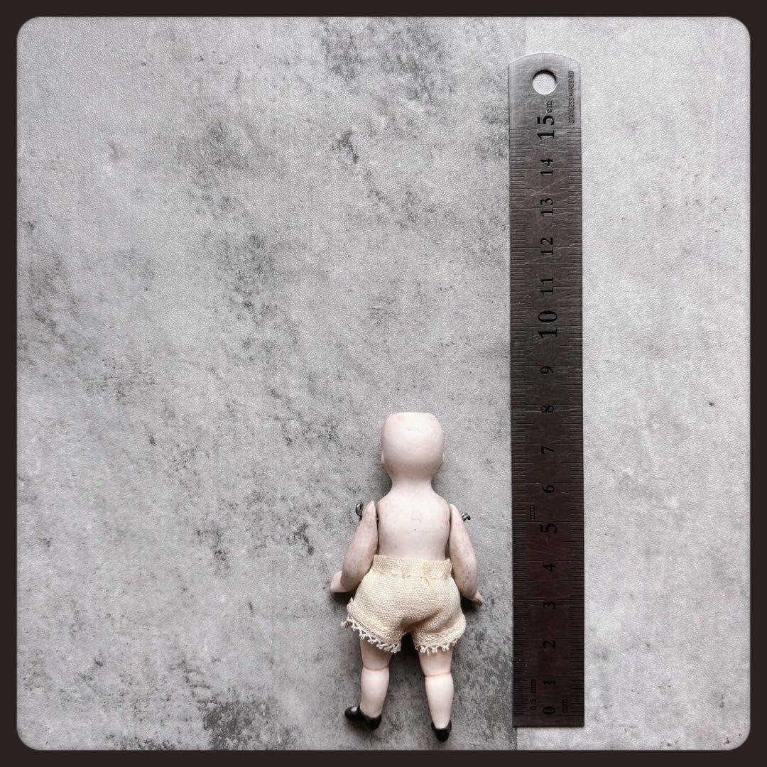 レアアンティーク 極小ミニョネット　ヴィンテージガラスケース付き