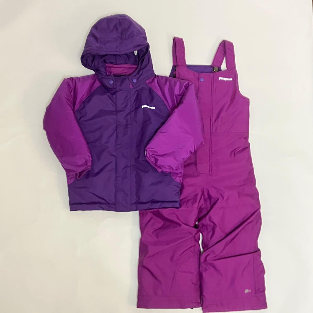 パタゴニア キッズ スキーウェア 上下セット 4T 100cm