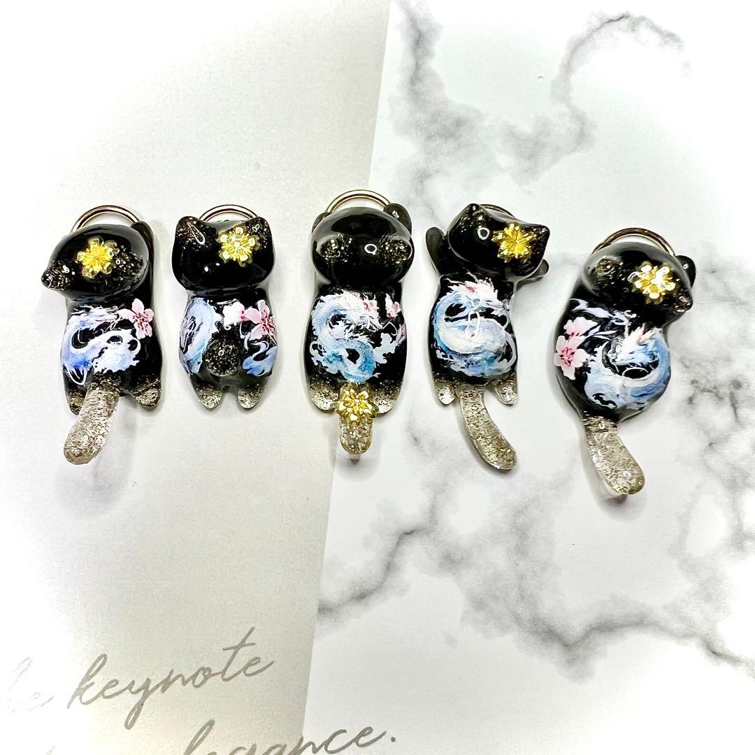 リクエスト専用　限定クリスマス　トナカイ　猫　5個セット