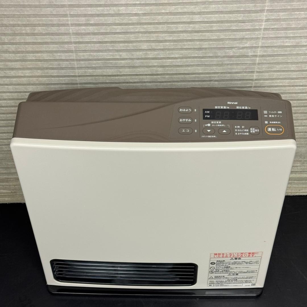 ☆リンナイ　ガスファンヒーター　RC-Y4002E-L　都市ガス　2021年製