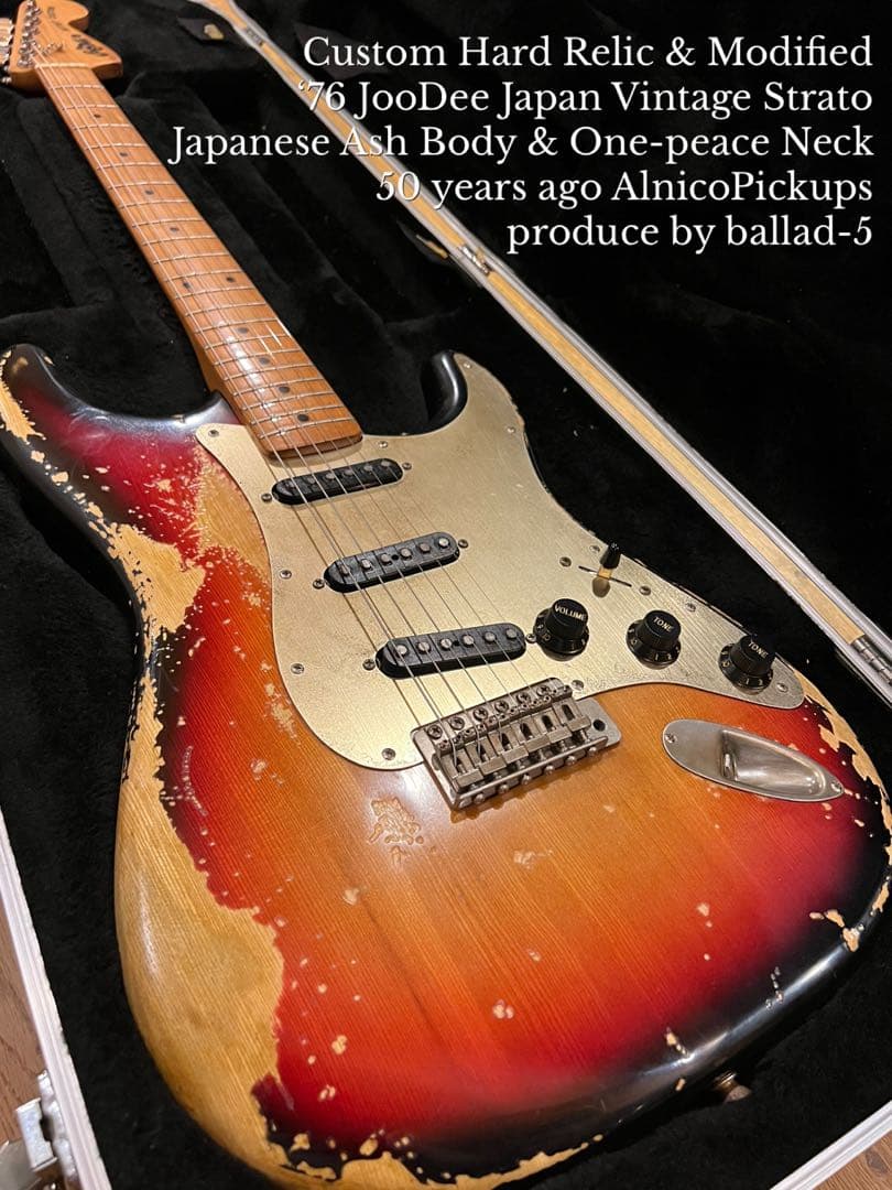 ハードレリック ‘76JooDee JapanVintage オールドアルニコV