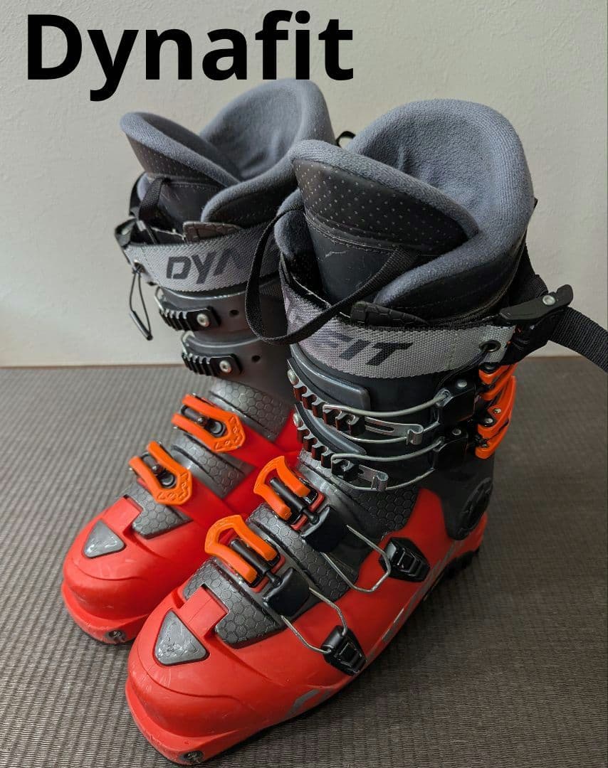 Dynafit ディナフィット RADICAL 26cm スキーブーツ　赤×黒