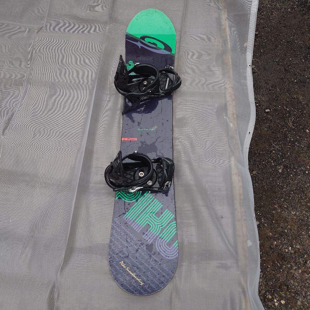 スノーボード グリーン ブラック