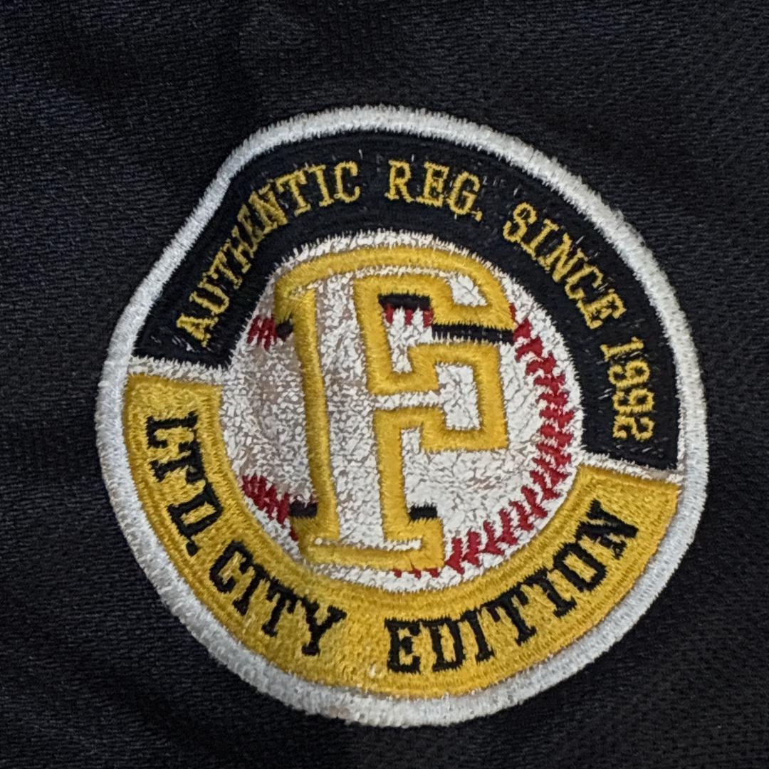 FUBU フブ ユニフォーム ゲームシャツ 刺繍ロゴ 黒 3XL ヒップホップ