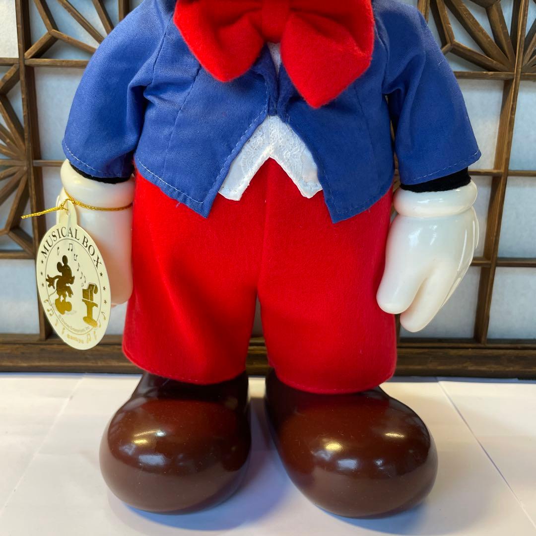 ミッキー ミニー オルゴール 首振り SANKYO