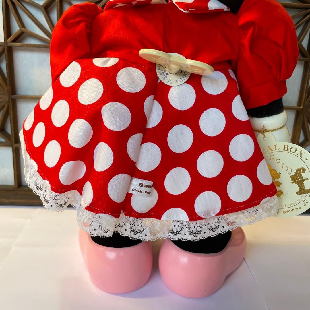 ミッキー ミニー オルゴール 首振り SANKYO