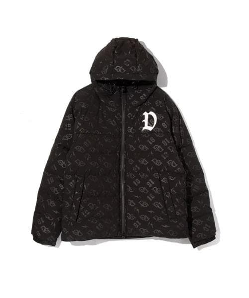 定価7.6万 DEVEREUX GOLF モノグラム ダウンJK S MM