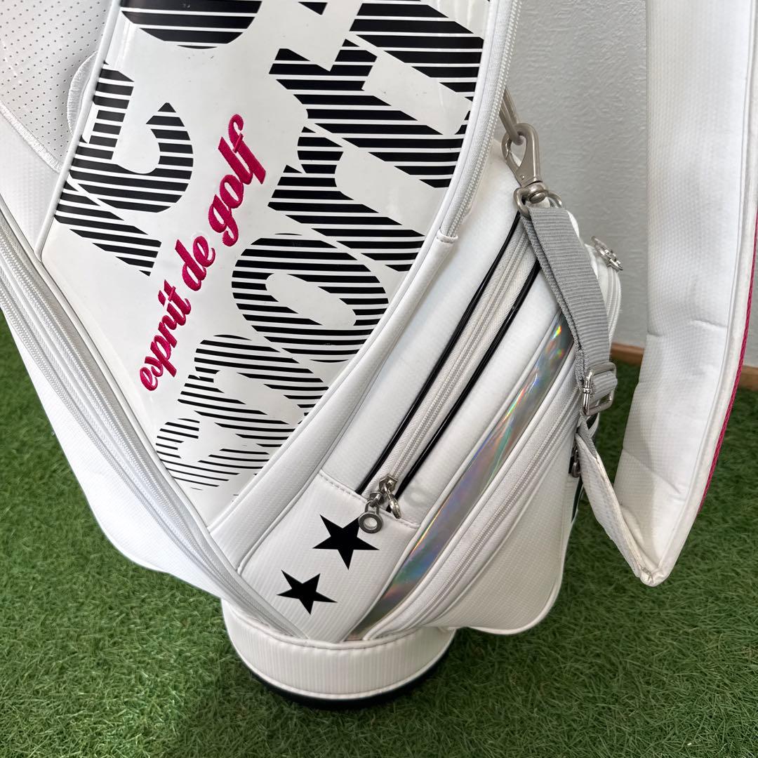 le coq sportif キャディバッグ ホワイト