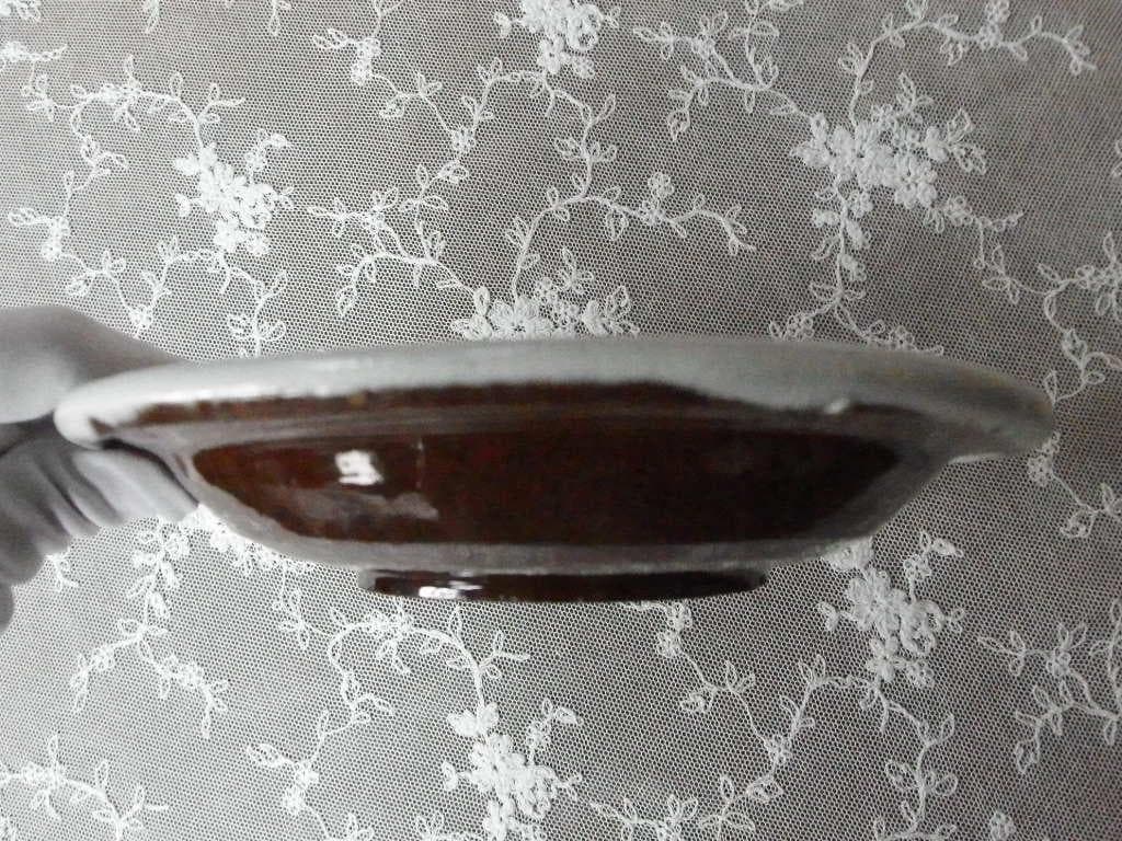 ♪美品 フランスアンティーク 19世紀 キュノワール 深皿 / スープ皿