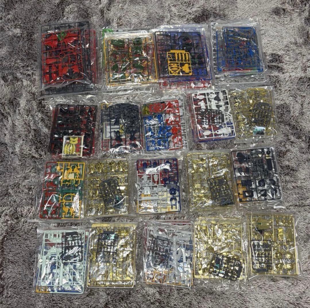 未組立 箱説無し キット本体のみ Gガンダムシリーズ 旧キット 19体 まとめ