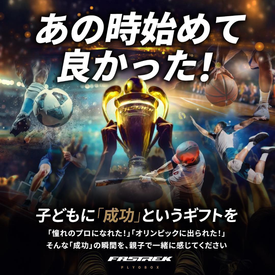 【元Jリーガー監修】FASTREK プライオボックス ジャンプボックス 4段50