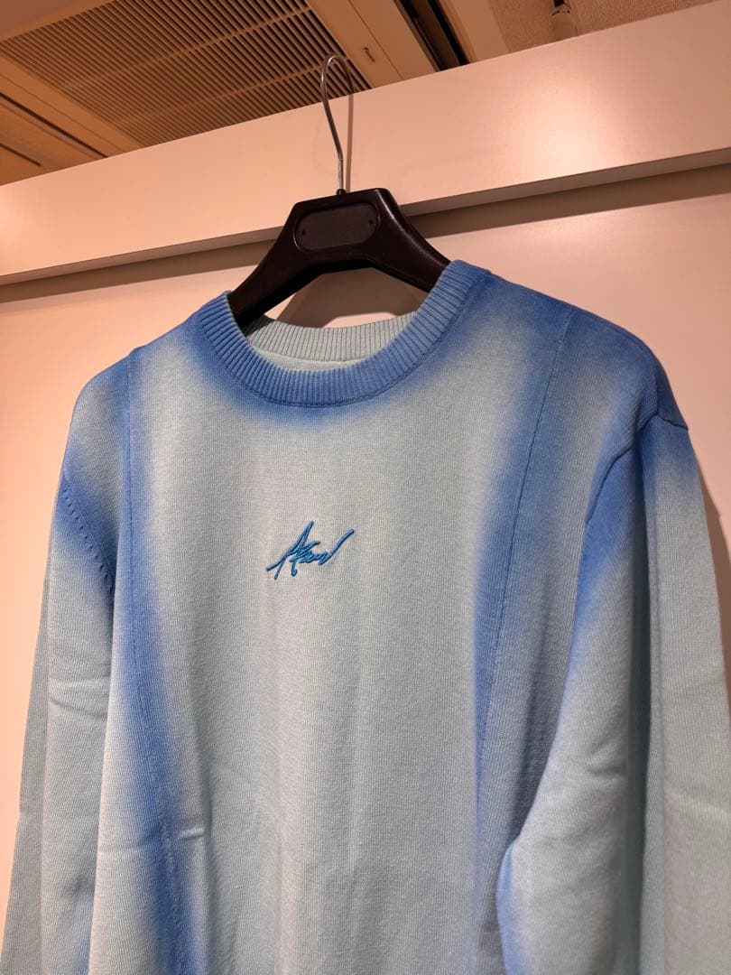 美USED ANEW GOLF メンズ ヴィンテージ風 コットンニット