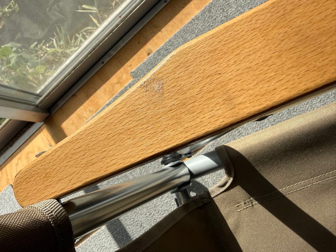 DOD グッドラックソファ ベージュ 2人掛け 折りたたみチェア キャンプ