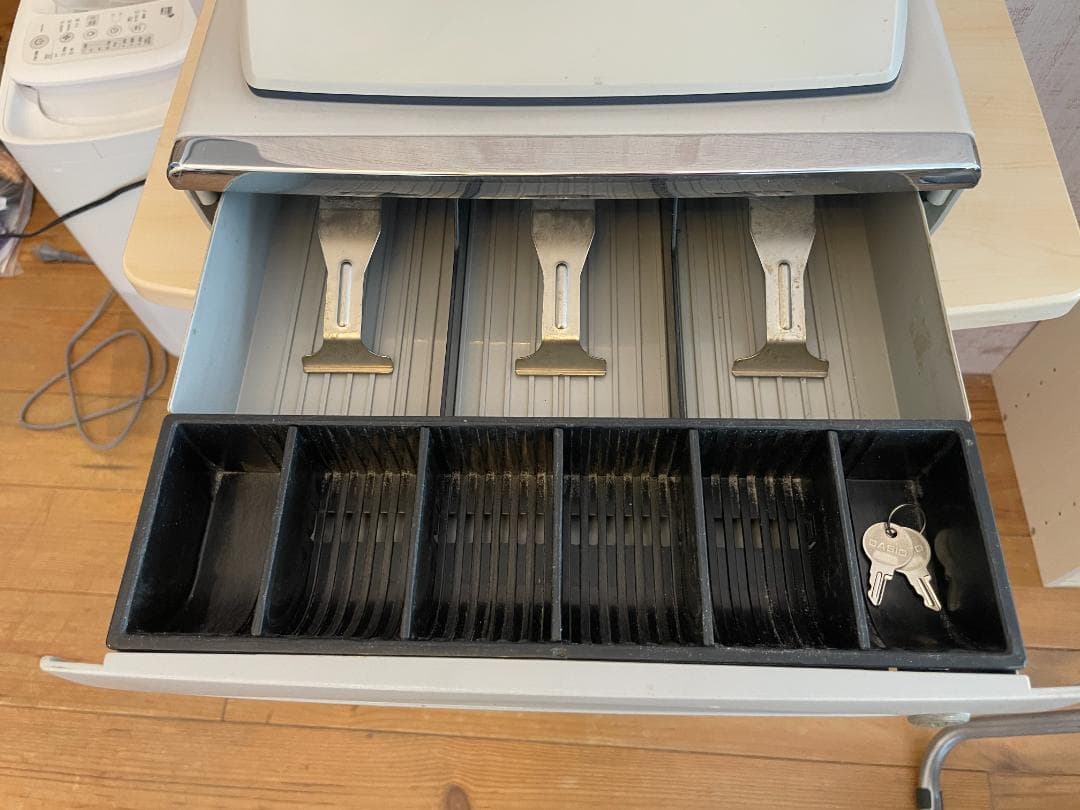 CASIO TE-M80 キャッシュレジスター 中古品