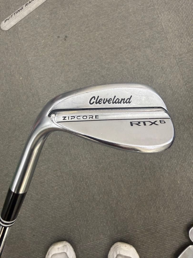 左用ウエッジ Cleveland RTX6 ZIPCORE 52度ウェッジ