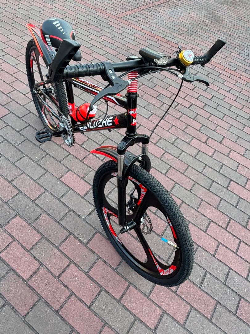 新車キッズ・サイクル(24㌅)お引き取り用ですが、→配達も可能です。