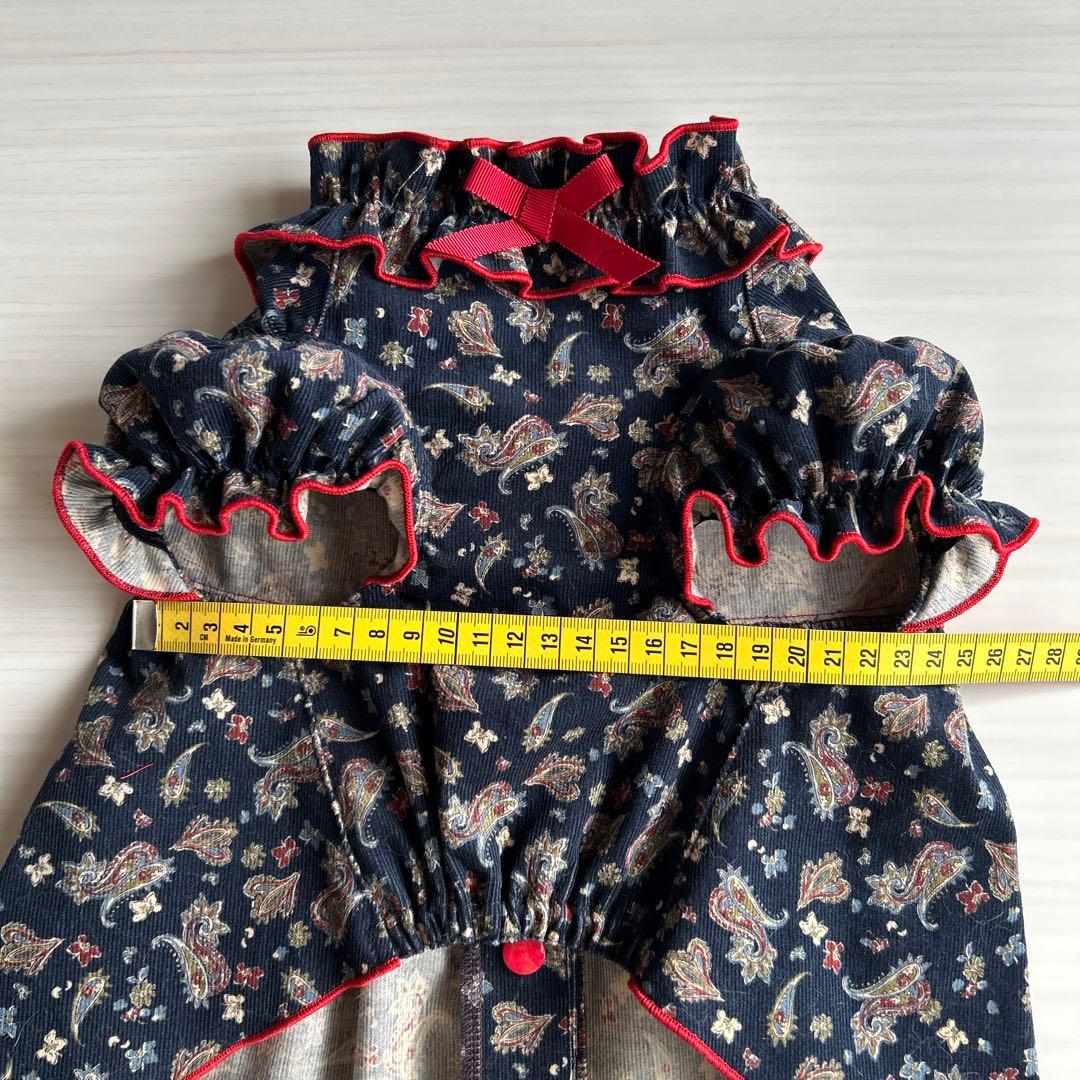 No.511•512 犬服ハンドメイド　バックオープンワンピース 2着